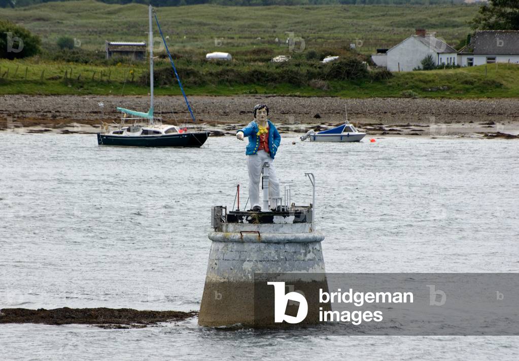 The Metal Man Lighthouse, Rosses Point, Oyster Island, Coney Island, County Sligo, Ireland. Rosses Point Is Where W. B. Yeats And His Brother Painter Jack Yeats Spent Their Summer Holidays (photo)