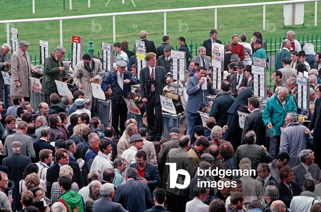 Leopardstown Races, home of Irish racing in Dublin, as referred to in James Joyce 'Ulysses', Dublin, Ireland (photo)