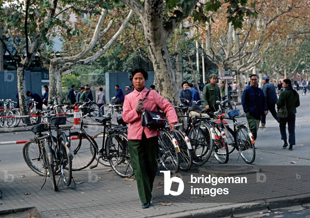 Nanjing street scene, China, 1979 (photo)