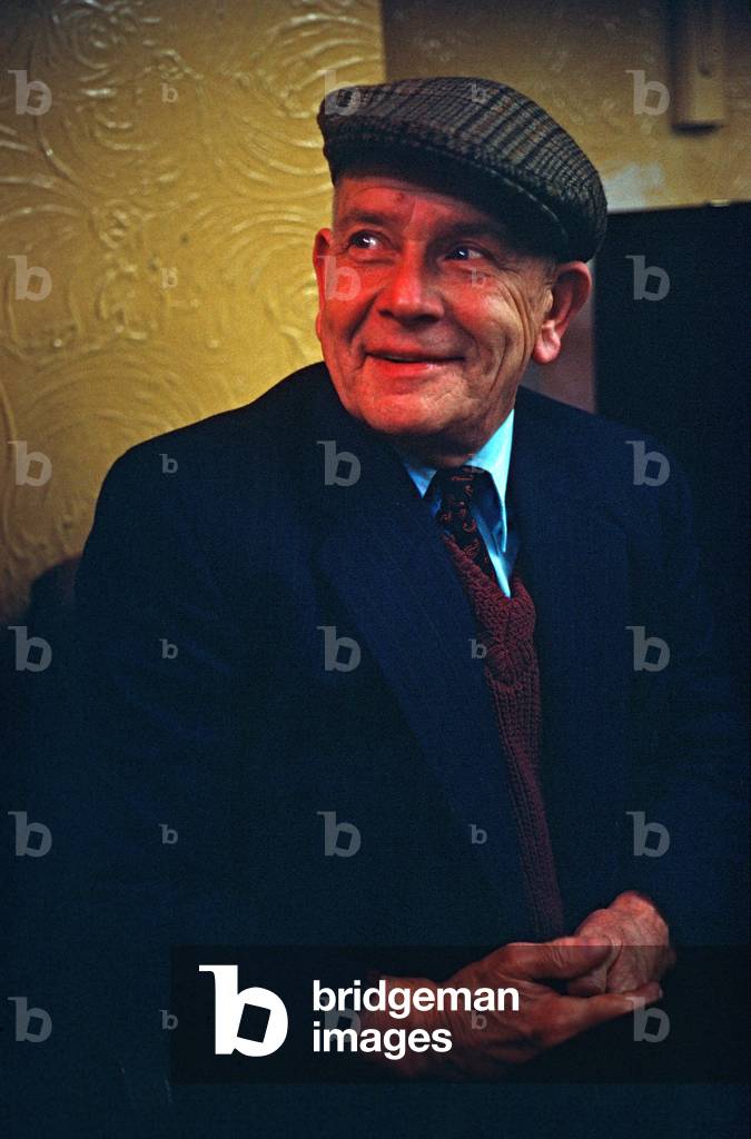 Coalminer inside Eastwood Miners Welfare Institute, Eastwood, South Nottinghamshire (photo)