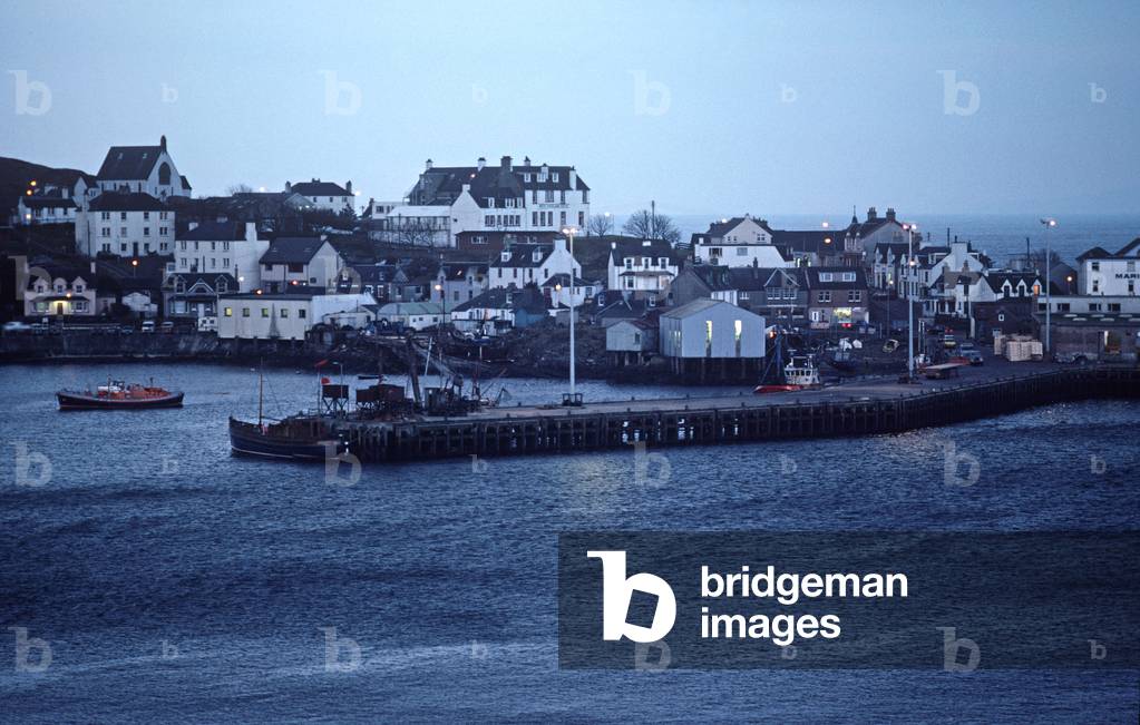 The West Highland Line Terminus at Mallaig, Highlands, Scotland,  (photograph)