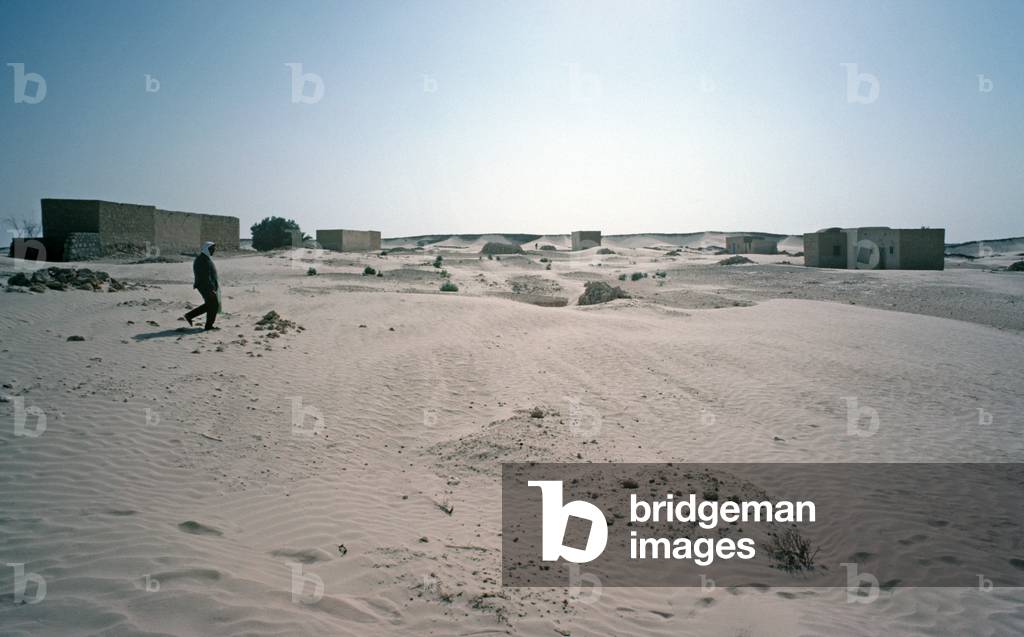 Arab Berber Sahara desert dwelling, South Tunisia, Tunisia, North Africa (photo)