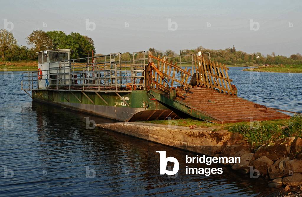 Inter Island Livestock Transporter, Upper Lough Erne, County Fermanagh, Northern Ireland, UK (photo)