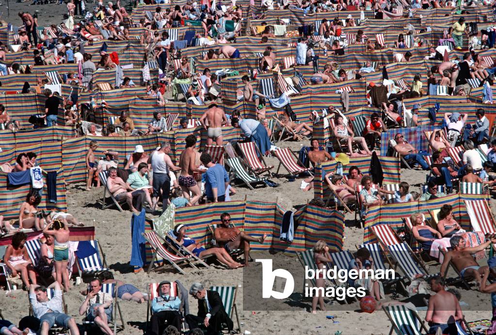 August Bank Holiday at Blackpool, Lancashire (photo)