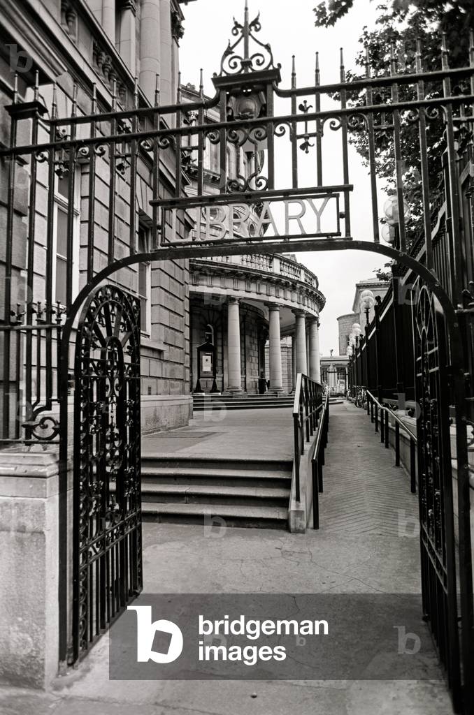 National Library, Dublin, Referred to in James Joyce 'A portrait of the Arist as a Young Man', Ireland (photo)