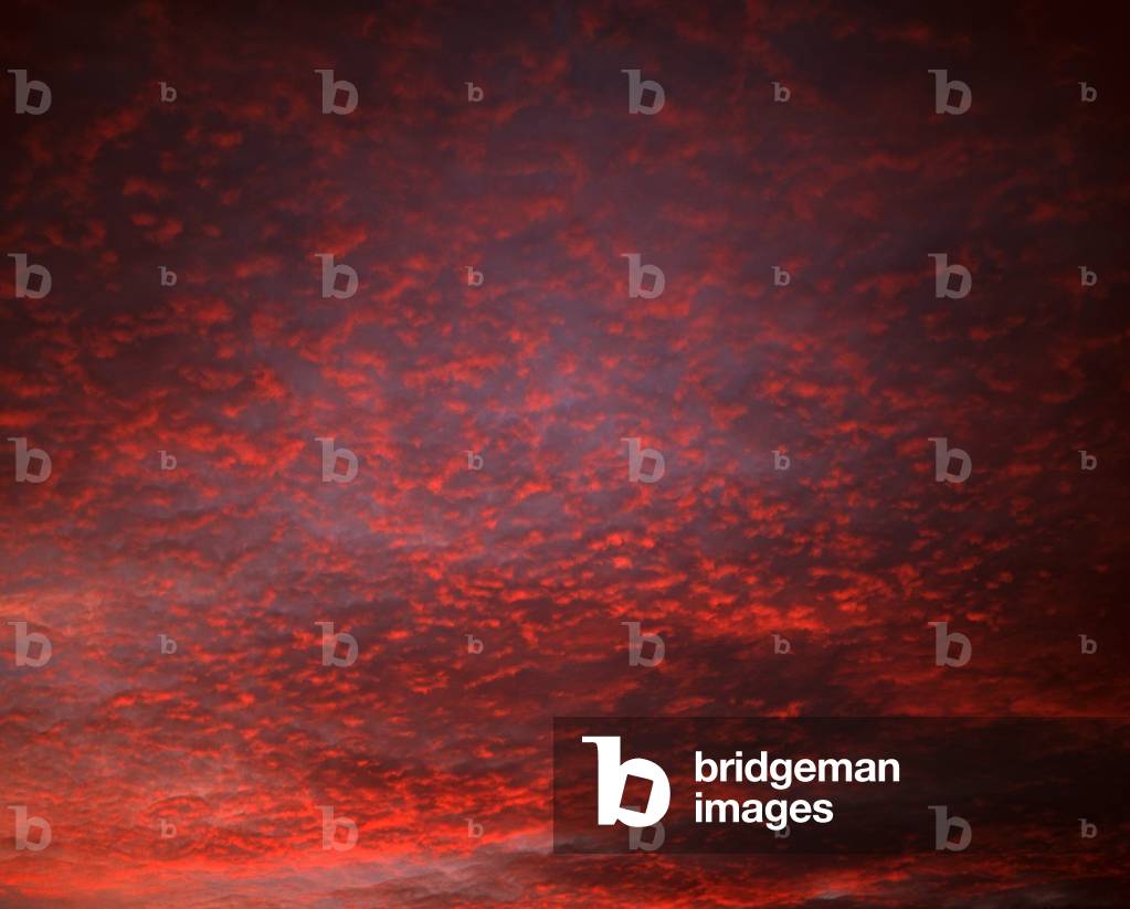 Sky, East coast of Northern Ireland (photo)