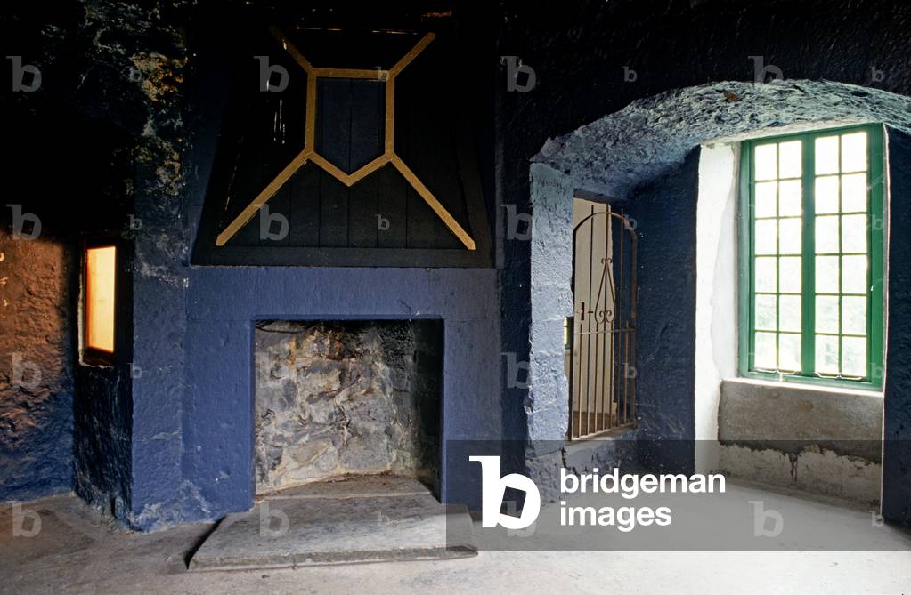 Interior Thoor Ballylee, Ballylee Castle, Norman Tower House, Home Of  W. B. Yeats From 1921-1929,  Gort, Co Galway, Ireland (photo)