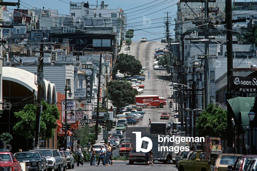 Streets Of San Francisco With Coca Cola Truck, California, USA  (photo)