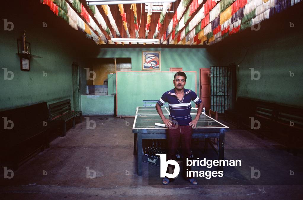 Prisoner in Tegucigalpa main prison, Honduras (photo)