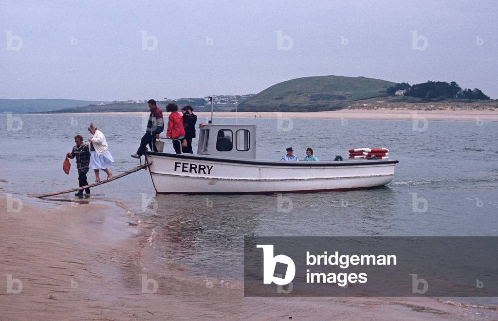 Padstow to Rock passenger ferry, River Camel, North Cornwall, UK (photo)
