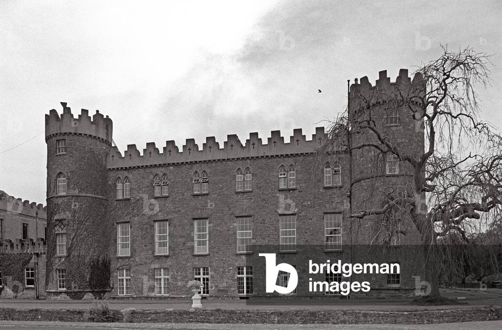 Clongowes Wood College, County Kildare, Ireland (b/w photo)