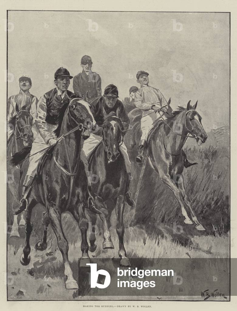 Making the Running (litho)