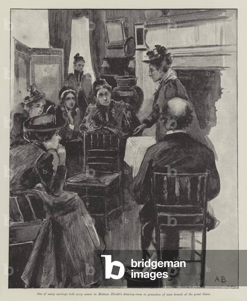 The Rebel Queen, by Walter Besant (litho)