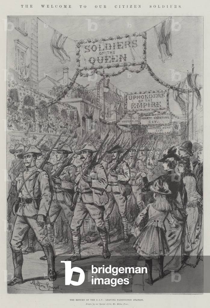 The Welcome to Our Citizen Soldiers (litho)