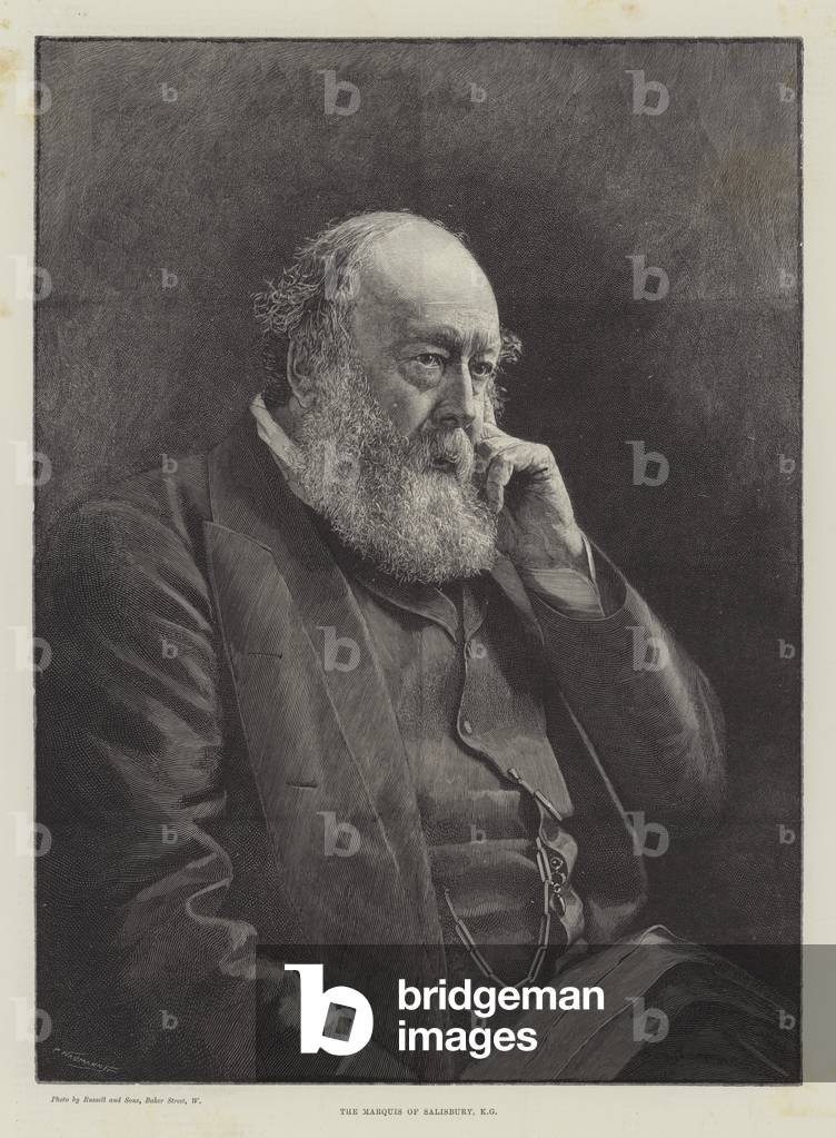The Marquis of Salisbury, KG (engraving)