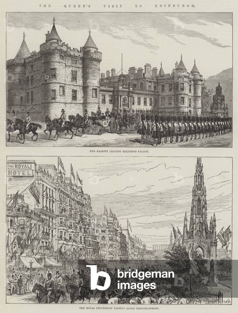 The Queen's Visit to Edinburgh (engraving)
