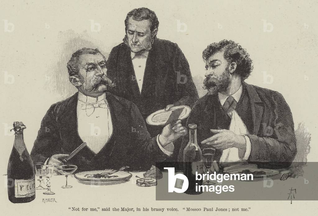 Paul Jones's Alias, by David Christie Murray (engraving)