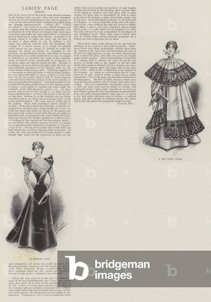 Ladies' Page (litho)