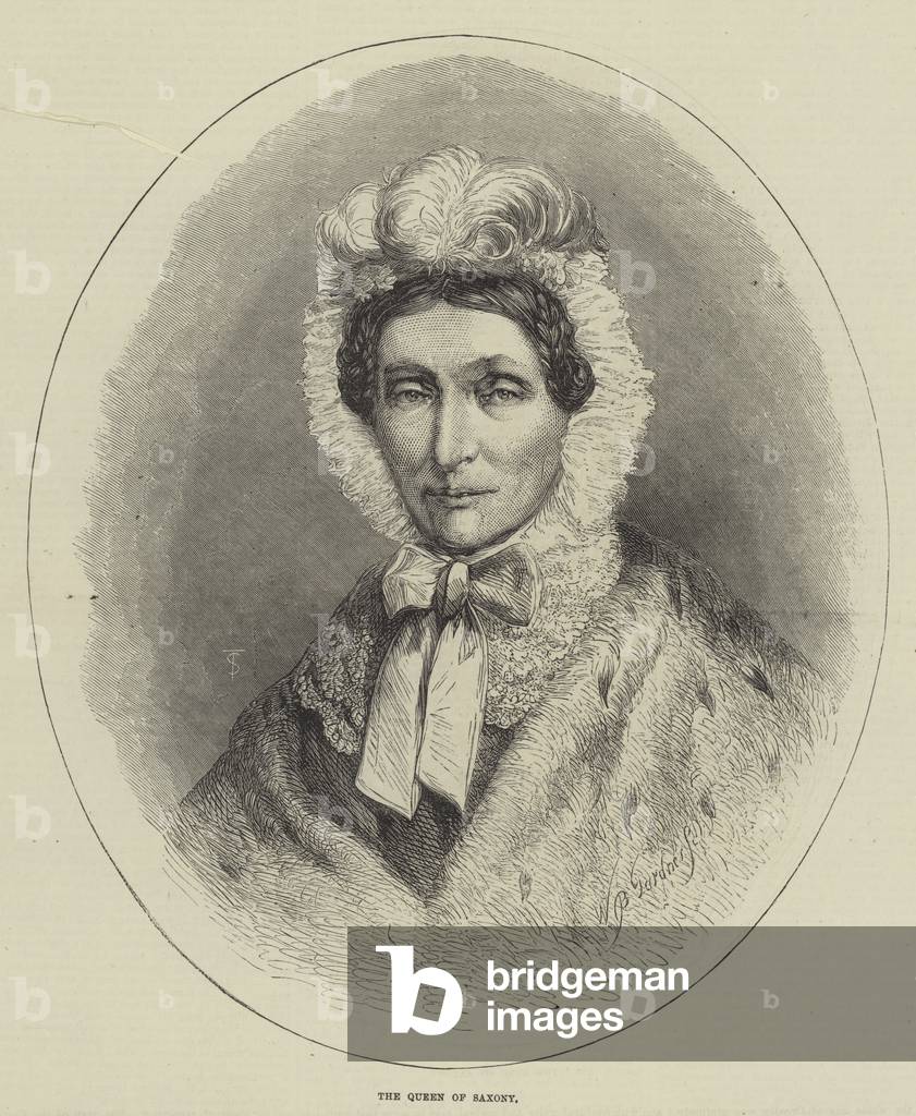 The Queen of Saxony (engraving)