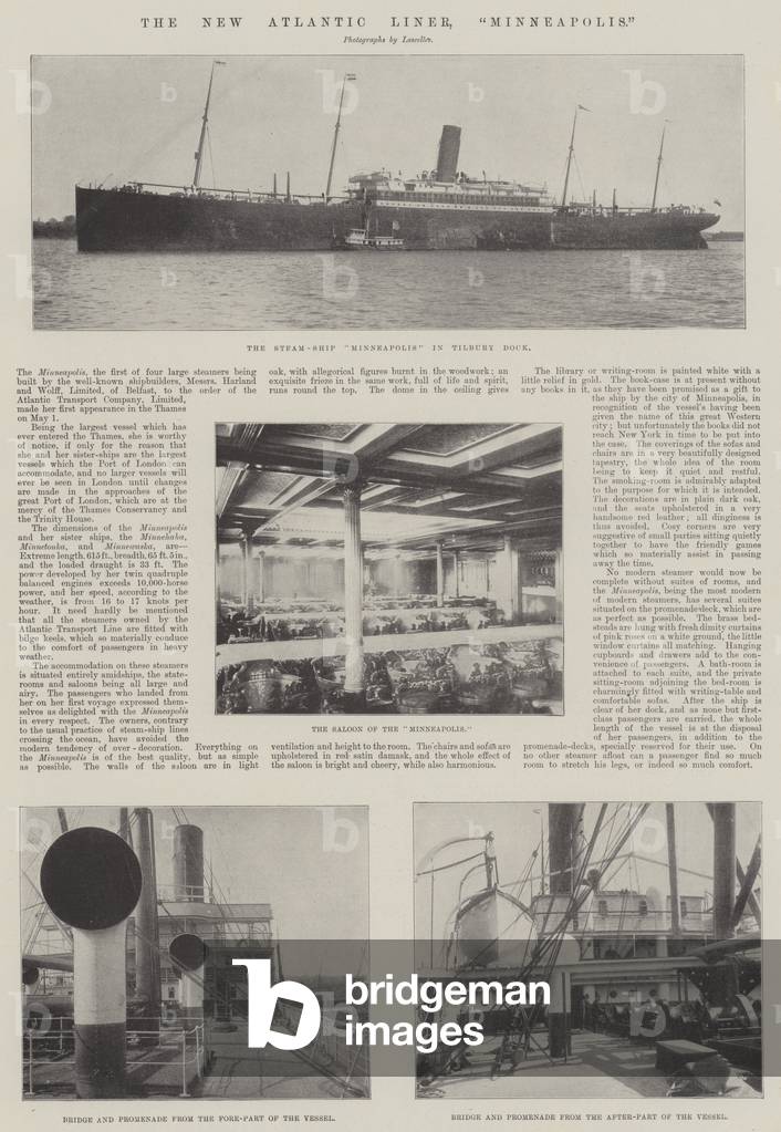 The New Atlantic Liner, 