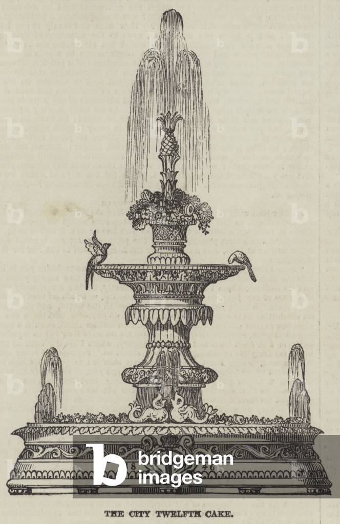 The City Twelfth Cake (engraving)