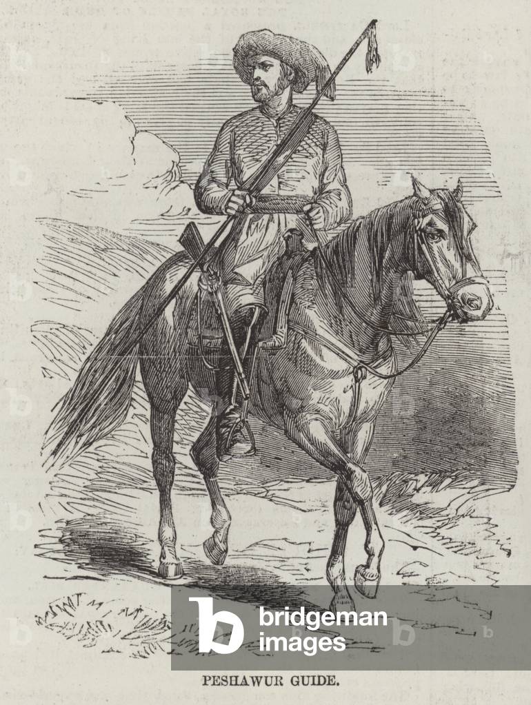 Peshawur Guide (engraving)