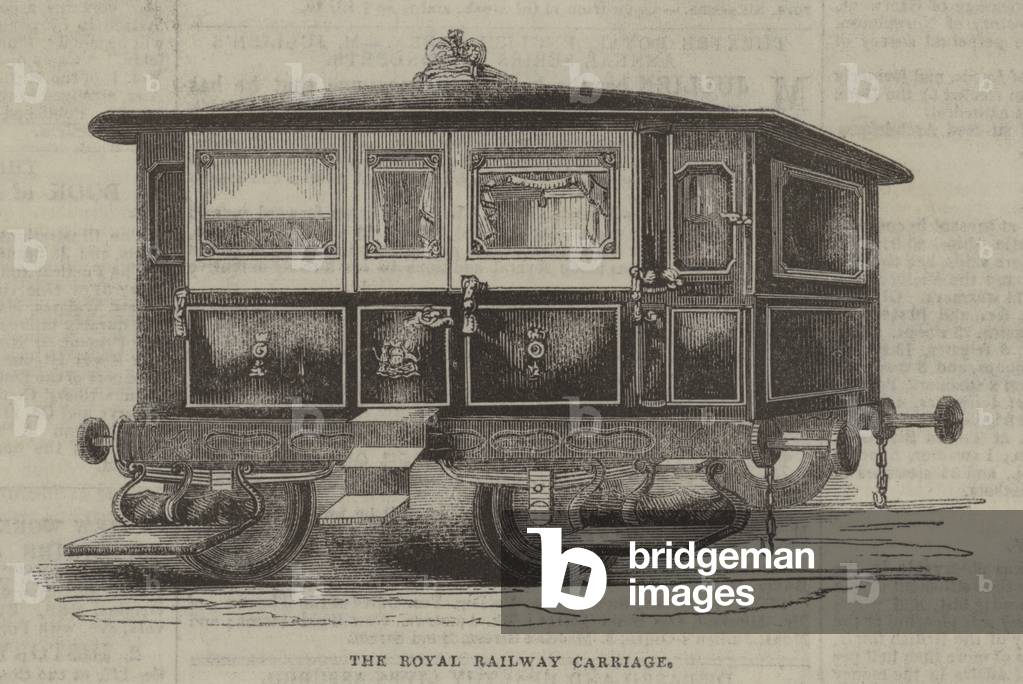 The Royal Railway Carriage (engraving)