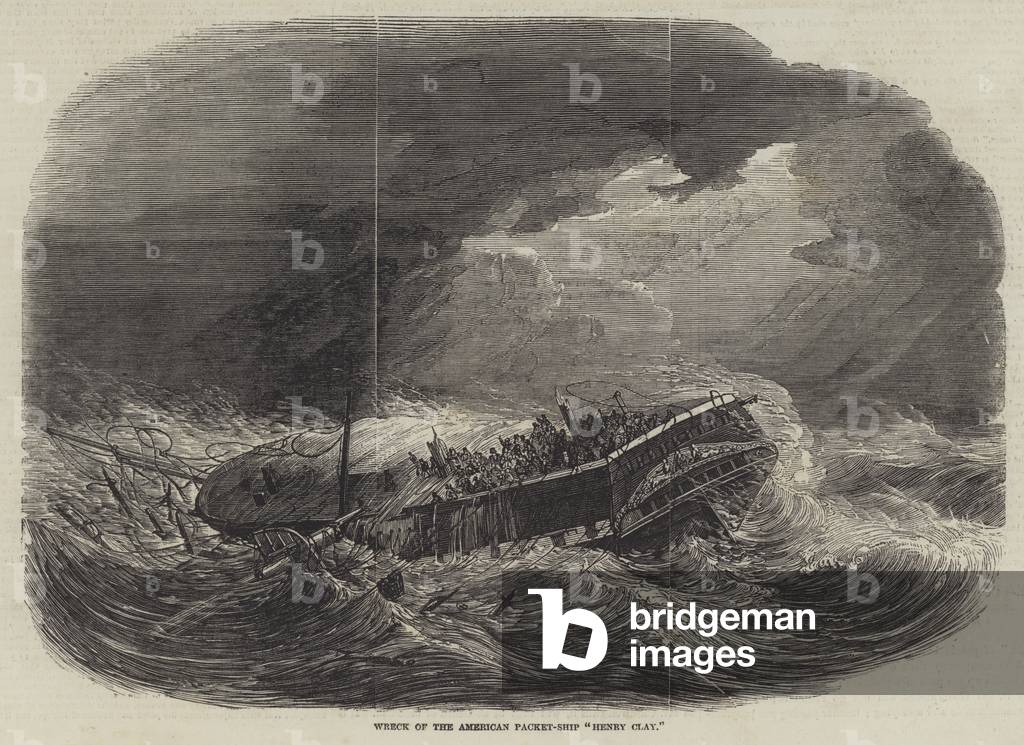 Wreck of the American Packet-Ship 