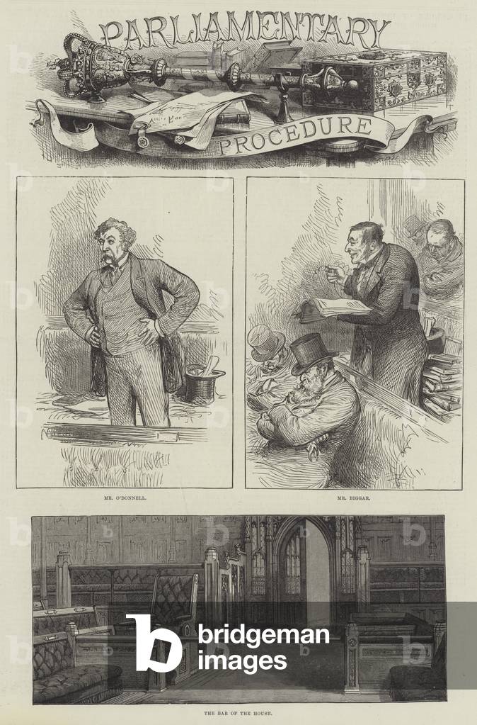 Parliamentary Procedure (engraving)