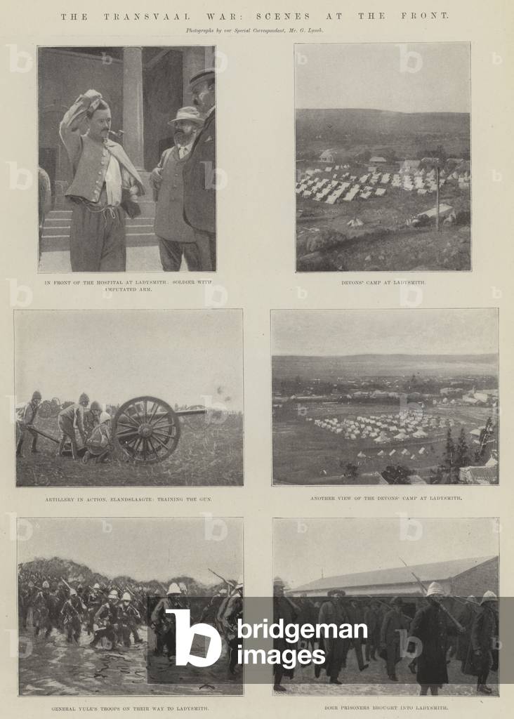 The Transvaal War, Scenes at the Front (litho)