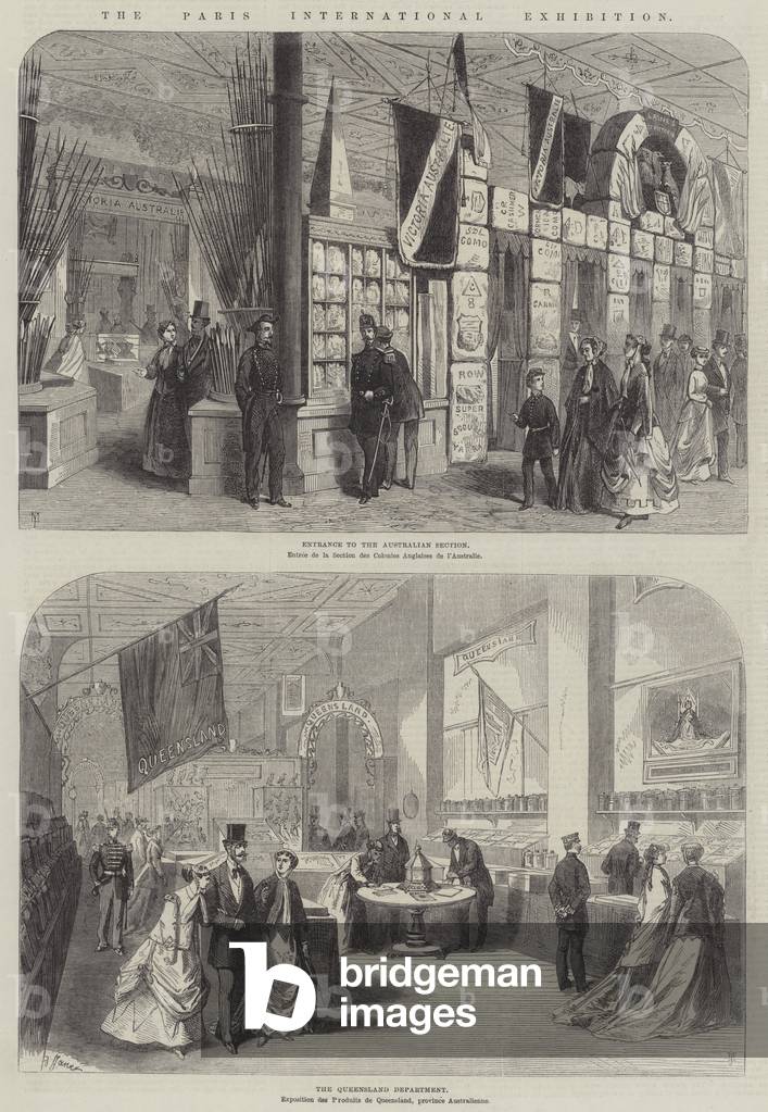 The Paris International Exhibition (engraving)