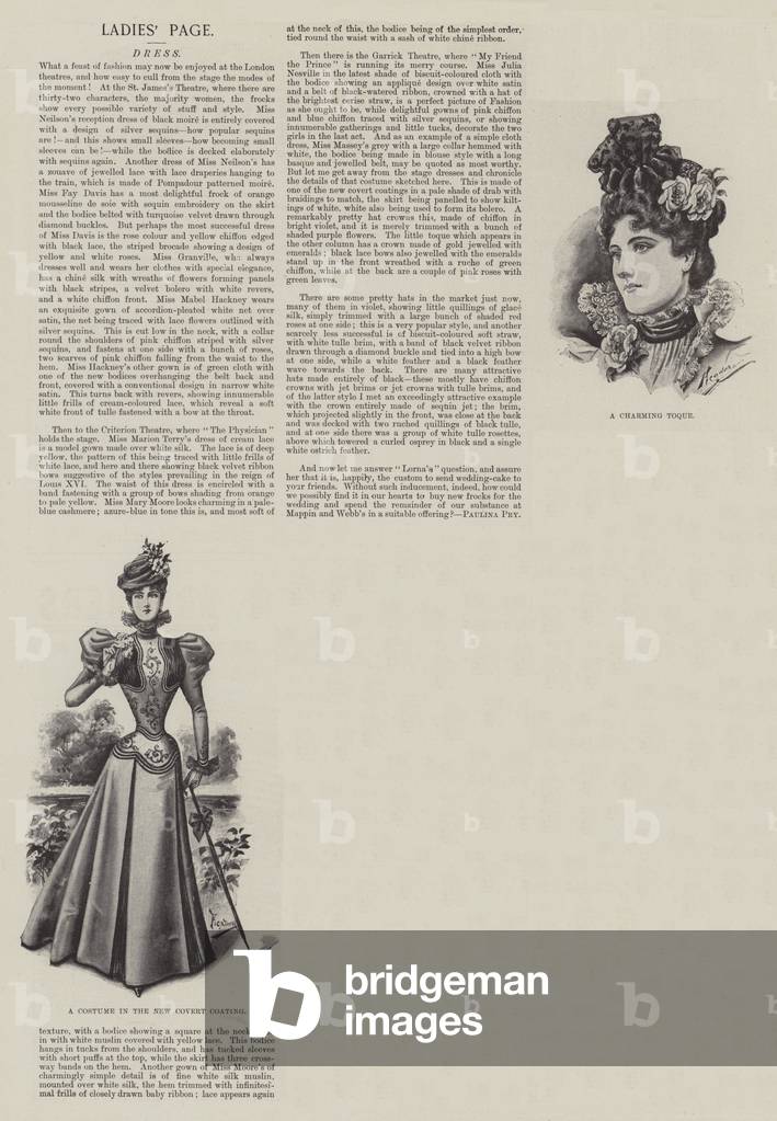 Ladies' Page (litho)