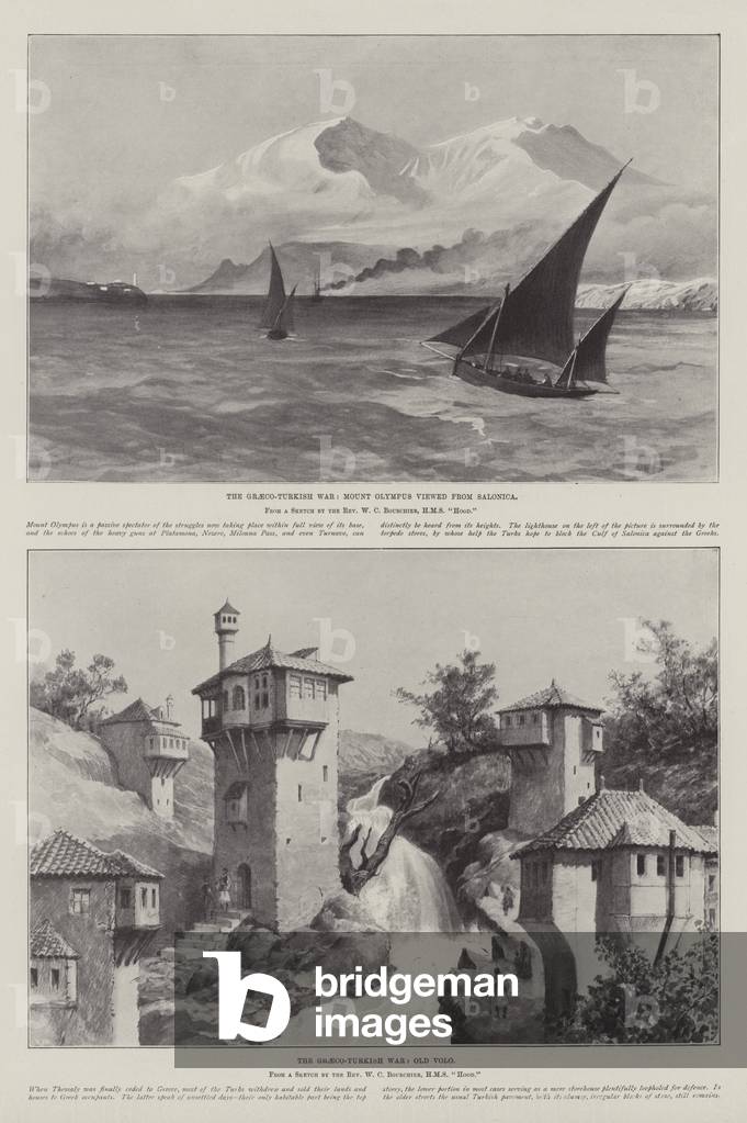 The Greco-Turkish War (litho)