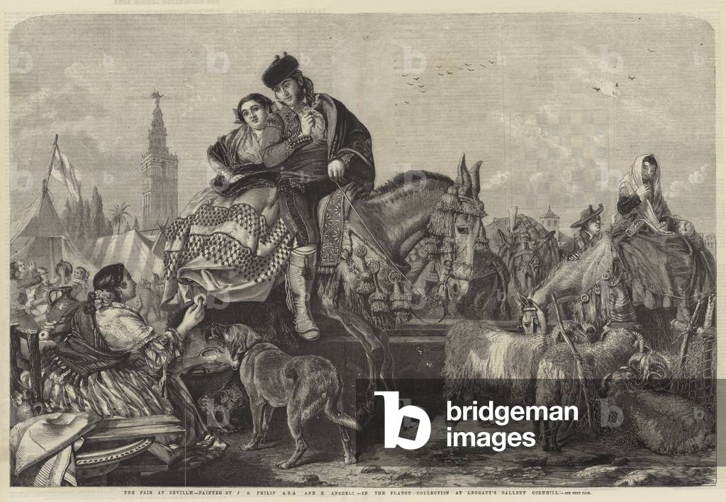 The Fair at Seville (engraving)