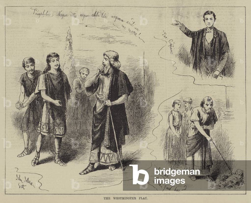 The Westminster Play (engraving)
