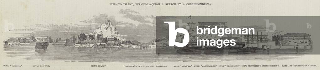 Ireland Island, Bermuda (engraving)