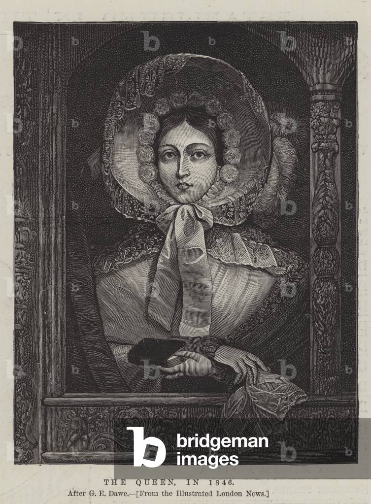 The Queen, in 1846 (engraving)