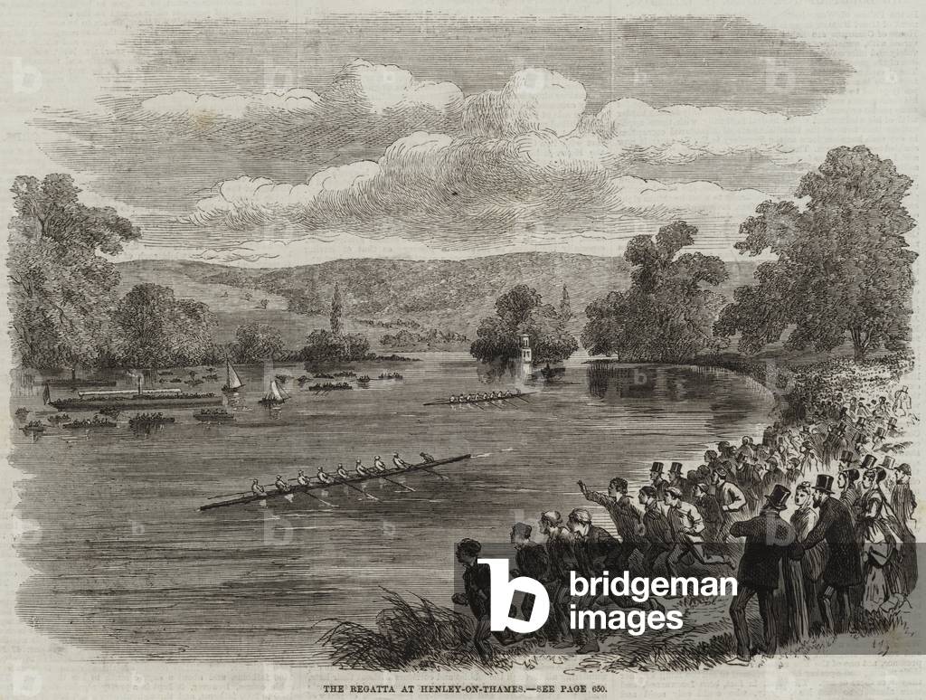 The Regatta at Henley-on-Thames (engraving)