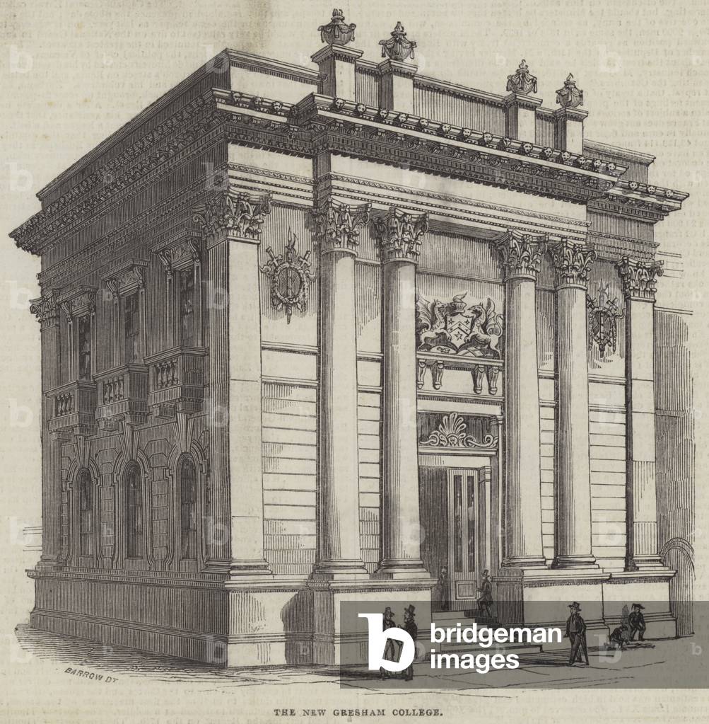 The New Gresham College (engraving)
