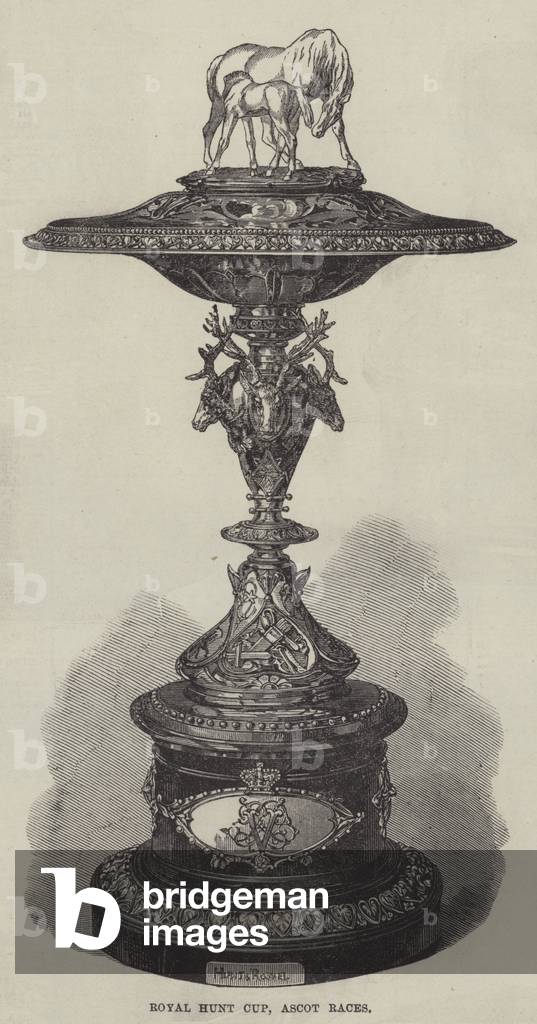Royal Hunt Cup, Ascot Races (engraving)