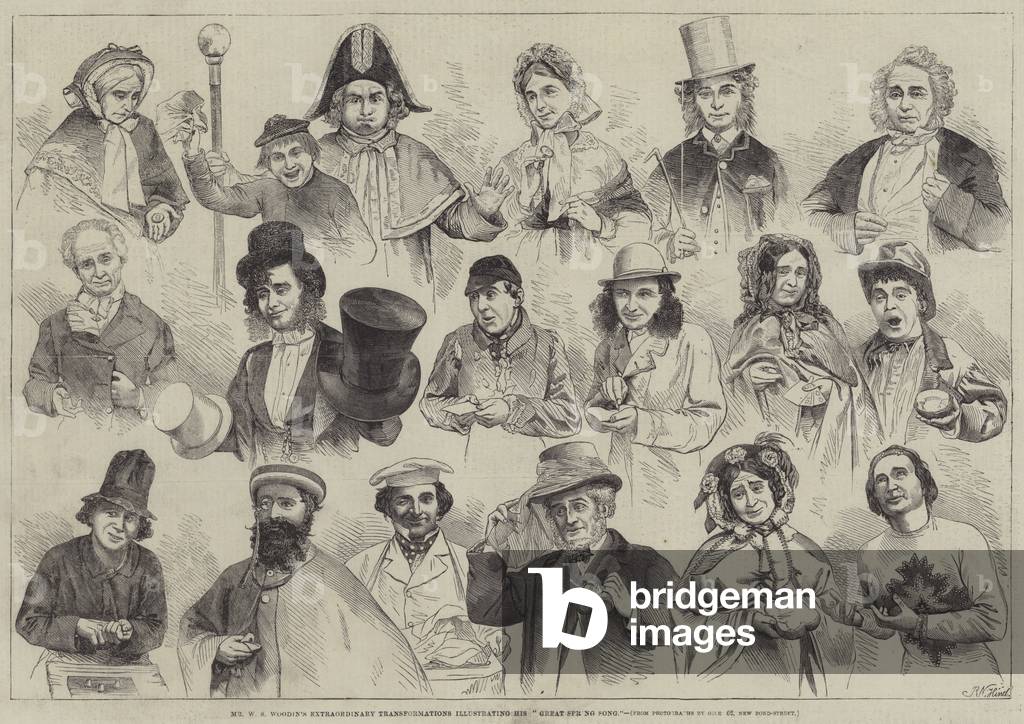 Mr W S Woodin's Extraordinary Transformations illustrating his 