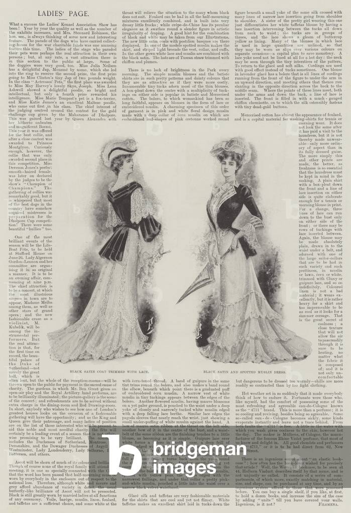 Ladies' Page (litho)