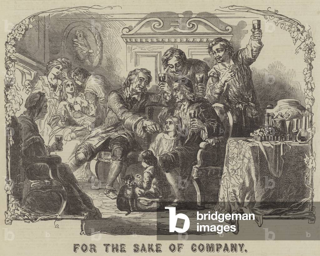 For the Sake of Company (engraving)