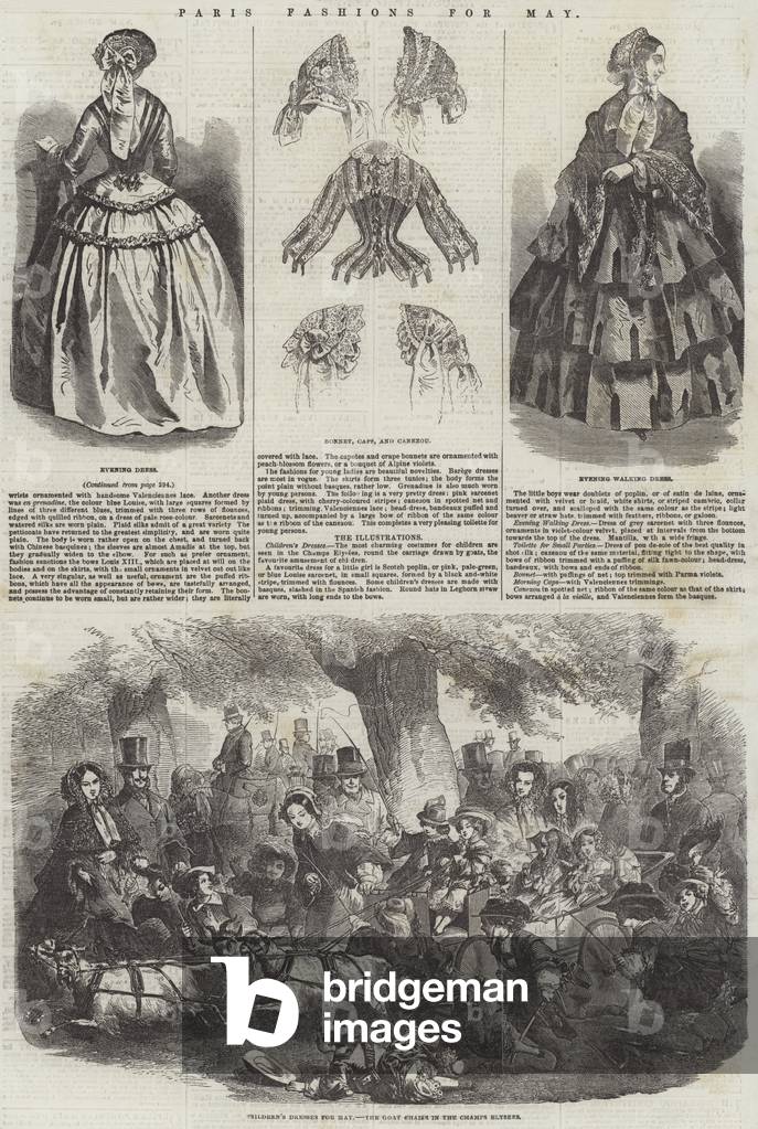 Paris Fashions for May (engraving)