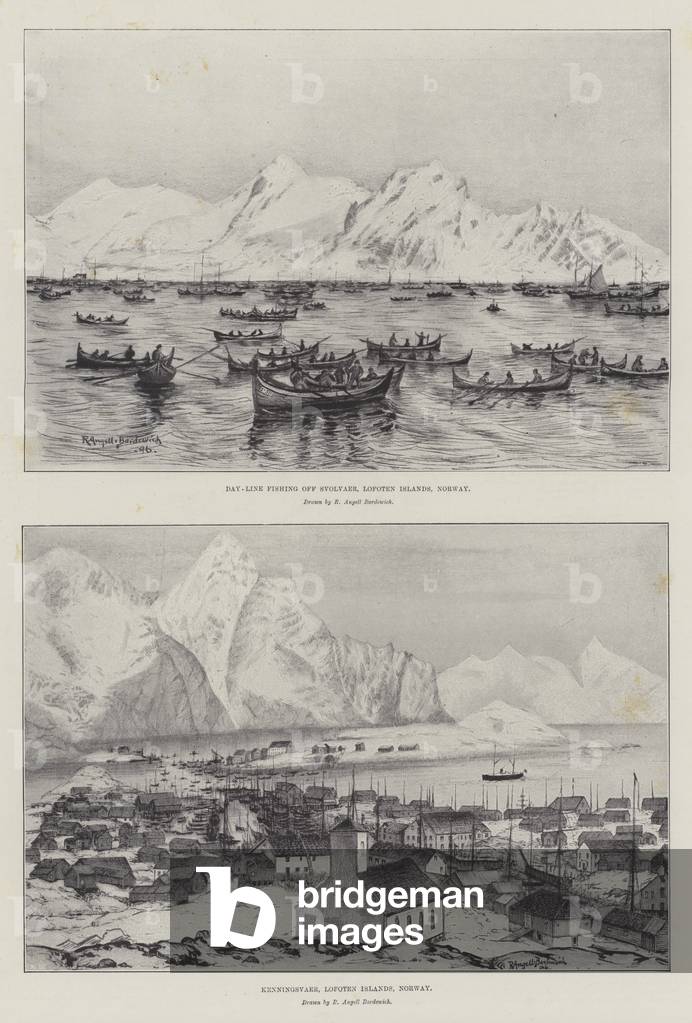 Sketches of Norway (litho)
