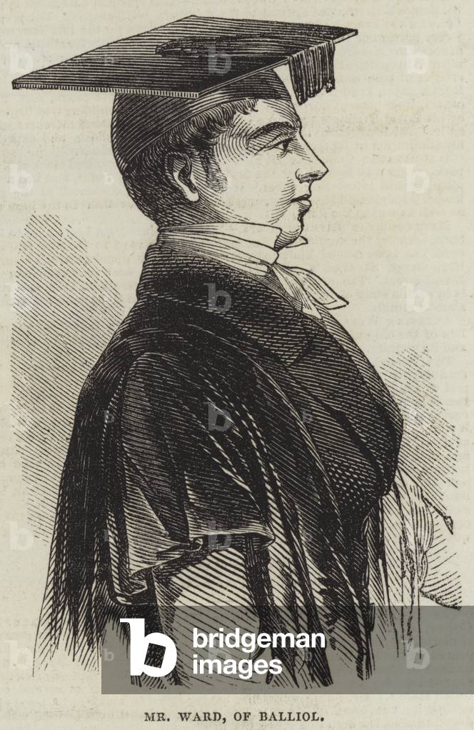 Mr Ward, of Balliol (engraving)
