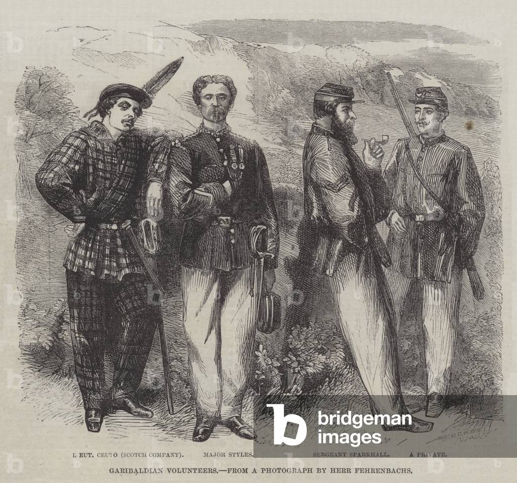 Garibaldian Volunteers (engraving)