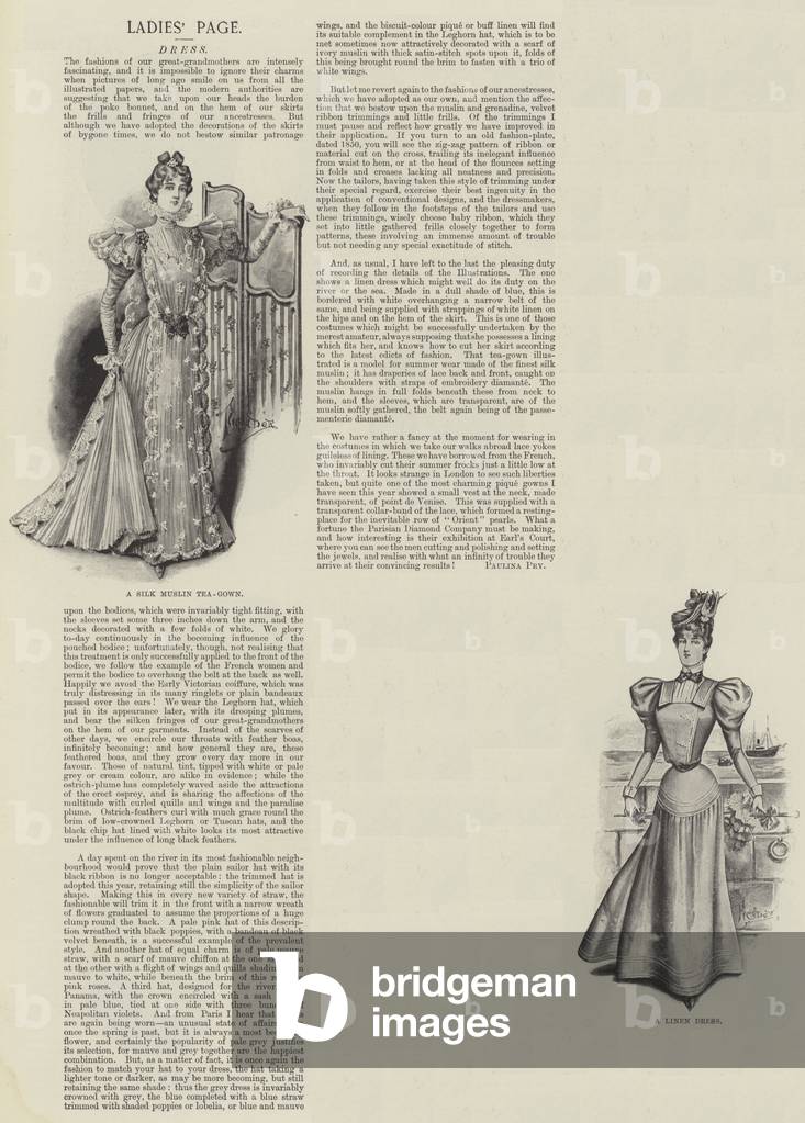 Ladies' Page (litho)
