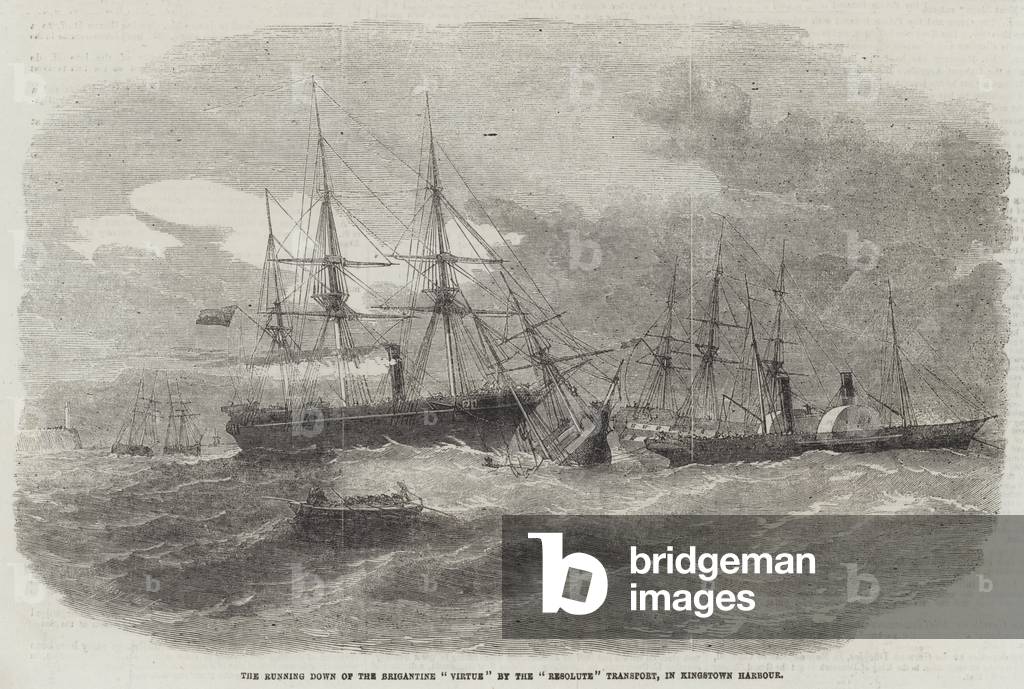 The Running down of the Brigantine 
