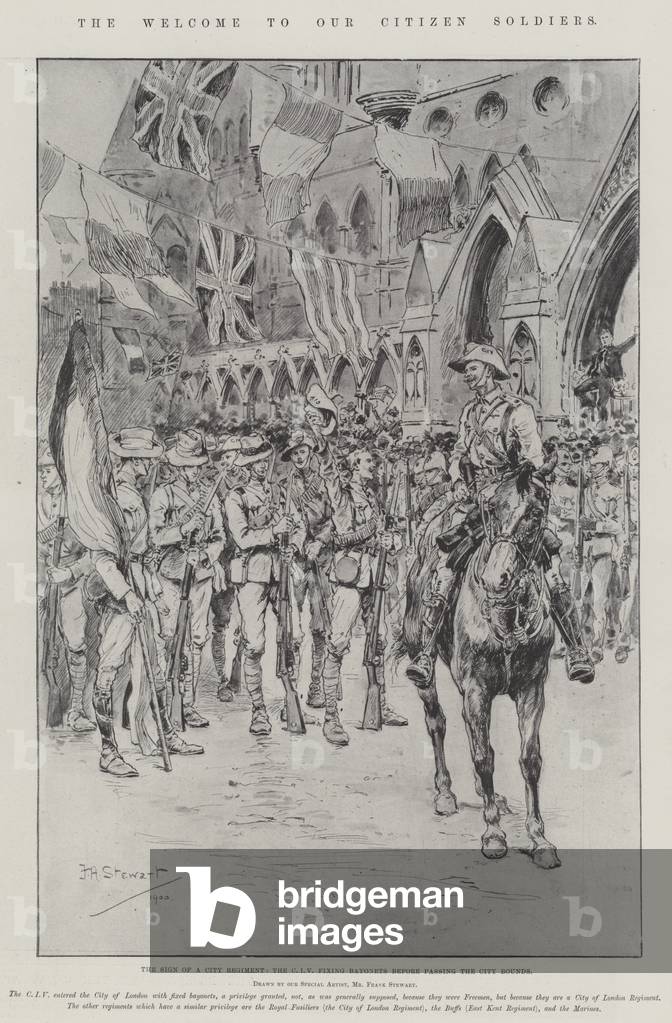 The Welcome to Our Citizen Soldiers (litho)